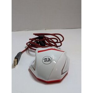 Redragon Gaming Mouse Unisex OS White Good M801 Mammoth 16400 DPI Wired Laser